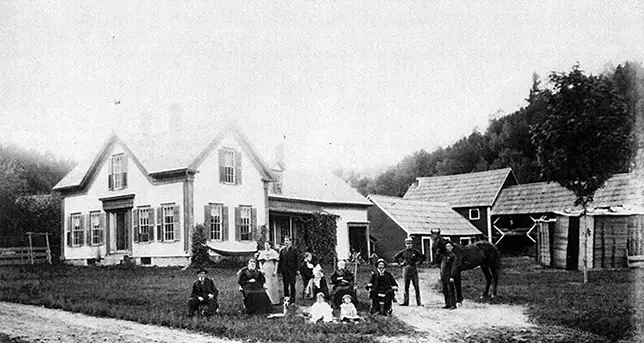 C.D. Billings & Son property that became Sam's House and later the Hyde Away House